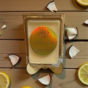 Coconut Lemon Dream Wax Melts | Handmade Soy Melts | Fresh Tropical Scent